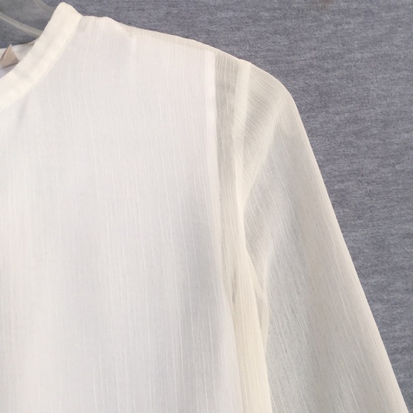 SOFT SURROUNDINGS Cool Comfy Gauzy Leisure Lounge Summer Long Line Oversized Top - Picture 2 of 15